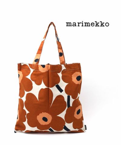 marimekko(マリメッコ)コットンリネン ウニッコ柄 トートバッグ エコ