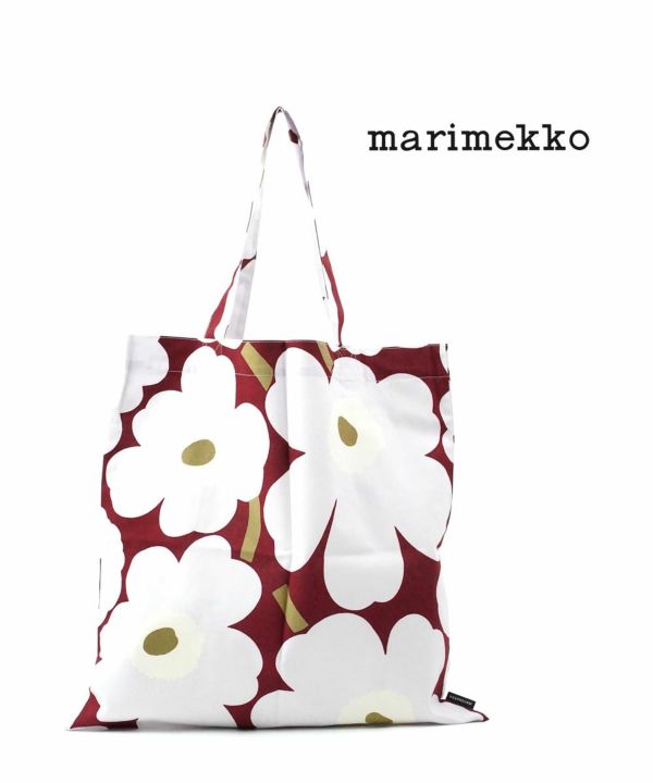 marimekko(マリメッコ)コットン ウニッコ柄 トートバッグ エコバッグ