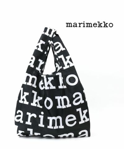 marimekko(マリメッコ) ブランドロゴ エコバッグ トートバッグ MARILOGO SMART BAG スマートバッグ | BLEU  COMME BLEU(ブルーコムブルー)
