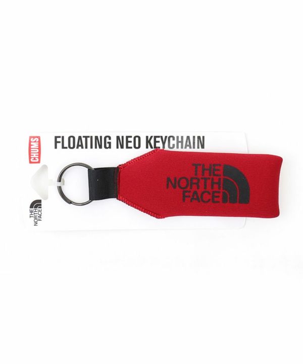 THE NORTH FACE(ザ ノースフェイス), ×CHUMS ロゴ入り キーリング TNF/Chums Floating Neo  Keychain フローティングネオキーチェーン