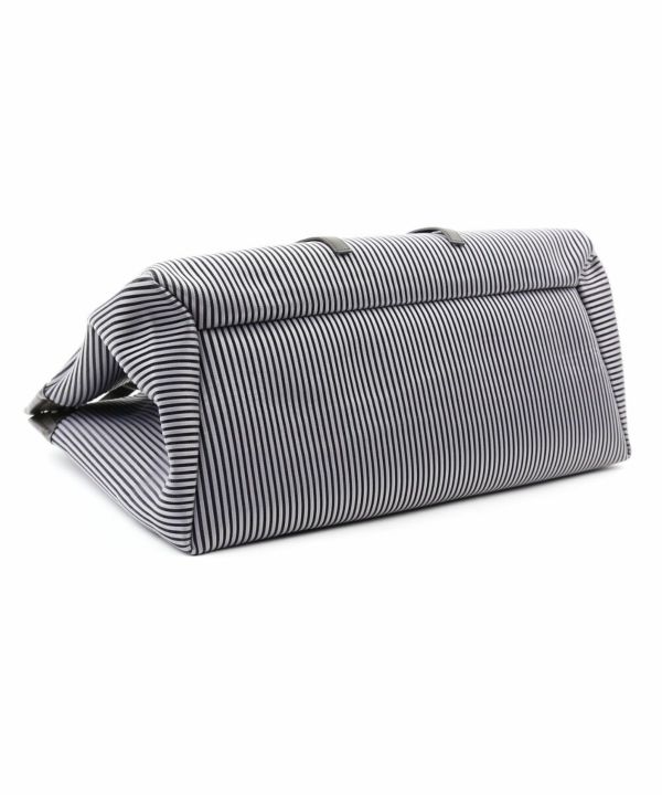 MICAI(ミカイ) ストライプ柄 トートバッグ スクエアバッグ