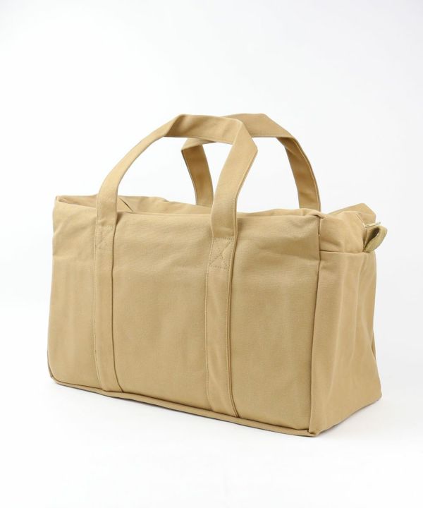 POST GENERAL(ポストジェネラル), オーガニックコットン トートバッグ ボストンバッグ 旅行バッグ ORGANIC MADE  OVERNIGHT BAG