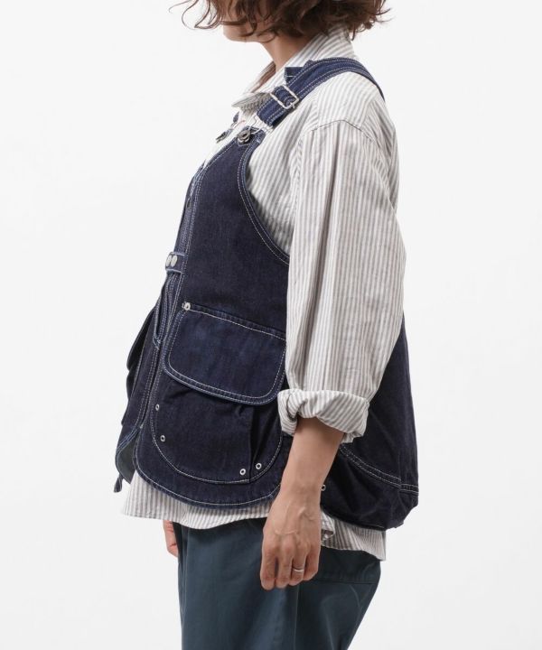 スノーピーク TAKIBI Denim Indigo インディゴ Vest M - 通販