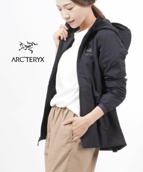 ARC'TERYX(アークテリクス) 軽量 ミッドレイヤー レディース インサレーションジャケット アトムLTフーディ ATOM LT HOODY  WOMENS | BLEU COMME BLEU(ブルーコムブルー)