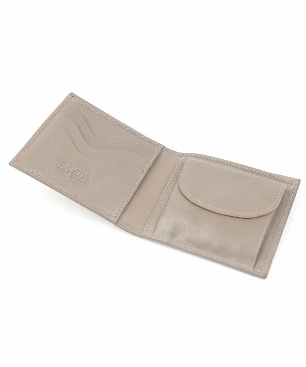 IL BISONTE(イルビゾンテ)日本限定 レザー ホワイトロゴ 二