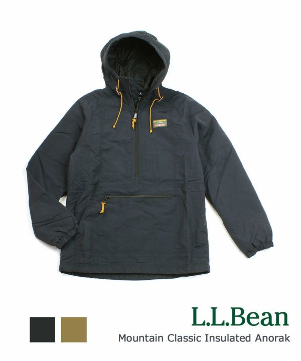 M L.L.Bean/エルエルビーン 中綿入り アノラックパーカー プリマロフト-