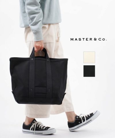 Master&Co.(マスターアンドコー)コットンキャンバス トートバッグ