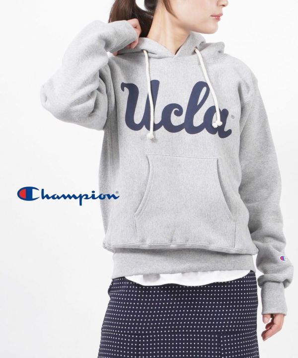 Champion(チャンピオン), リバースウィーブ 裏起毛 ロゴプリント パーカープルオーバー フーディー スウェット