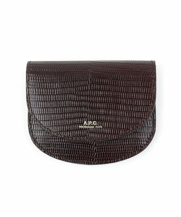 A.P.C.(アー・ペー・セー)カウハイドレザー リザードエンボス
