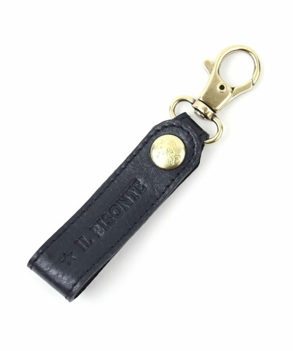 IL BISONTE(イルビゾンテ)レザー キーリング キーホルダー レザー