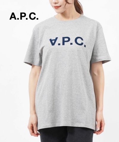 A.P.C.(アー・ペー・セー)コットン クルーネック 長袖 ロングスリーブT