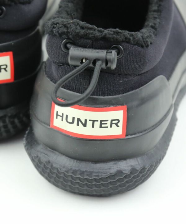 HUNTER(ハンター), 防水 防寒 レインシューズ スリッポン レディース オリジナル シェルパ シューズ WOMENS ORIGINAL  SHERPA SHOE