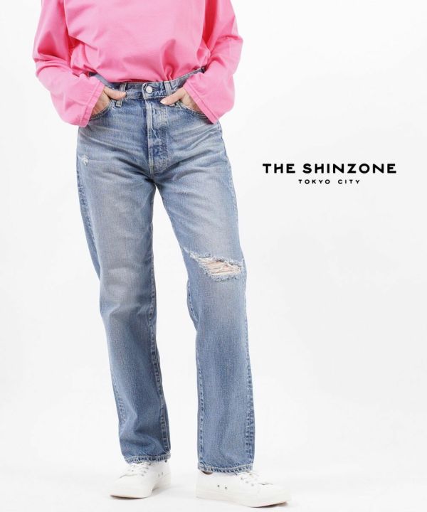 極美品 SHINZONE シンゾーン DAMAGE CLIP JEANS 32 | www.kmsedu.in