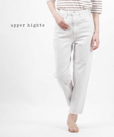 upper hights(アッパーハイツ)コットンストレッチ デニムパンツ