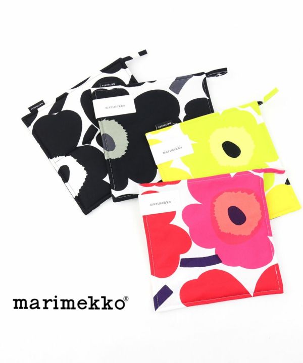 marimekko(マリメッコ)コットン 中綿 ウニッコ柄 鍋敷き ポット