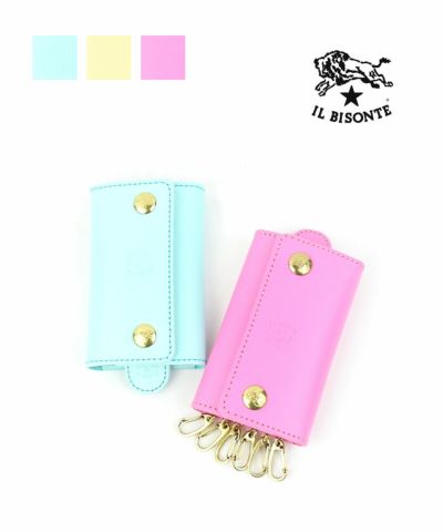IL BISONTE(イルビゾンテ)オーストリッチエンボスレザー キー