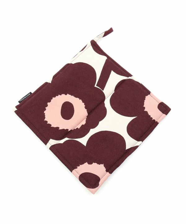 marimekko(マリメッコ) ウニッコ柄 コットン 鍋敷き ポットホルダー