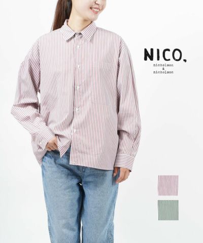 innowave(イノウェーブ)楊柳ストライプブラウス | BLEU COMME BLEU