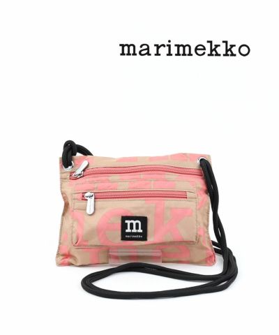 marimekko(マリメッコ)日本限定 ロゴ柄 サコッシュ ミニショルダー