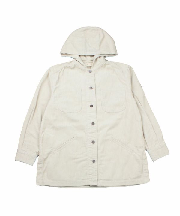 MEYAME(メヤメ)コットン フードジャケット CORDUROY HOODED JACKET