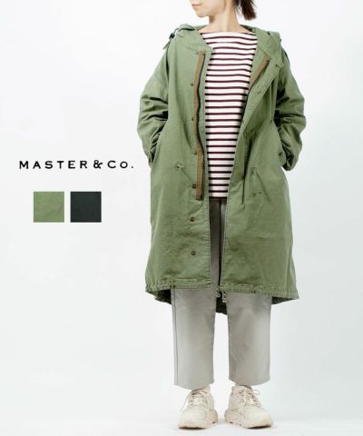 MASTER&Co.(マスターアンドコー)コットン ミリタリーコート フィッシュ