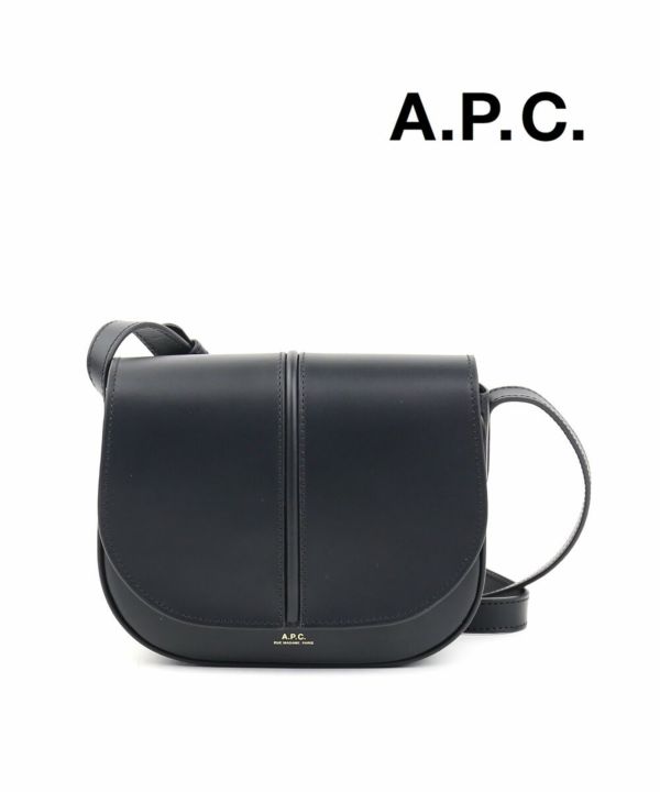 A.P.C.(アー・ペー・セー)レザー ショルダーバッグ Betty ベティ