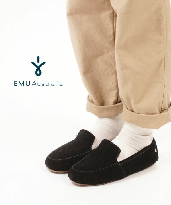 EMU Australia(エミュ オーストラリア), モカシン Crossley Animal 2.0 すっきりスリッポン フラットシューズ  ローファー