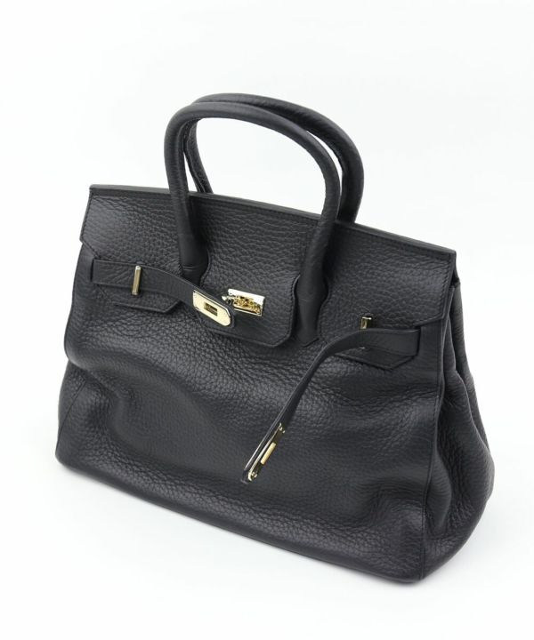 PAOLA NUTTI パオラヌッティ トートバッグ 牛革 黒 美品 匿名配送 PAOLA NUTTI(パオラヌッティ)レザー 2WAY トートバッグ ショルダー