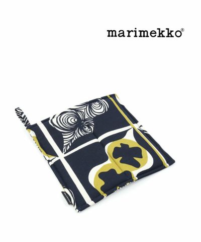 marimekko(マリメッコ)コットン ルキンラパ柄 ポットホルダー 鍋敷き