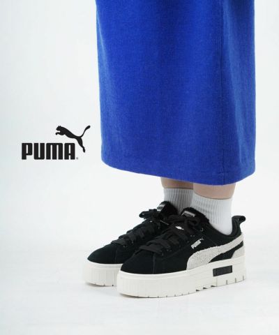 PUMA(プーマ) 厚底 スニーカー 靴 メイズ RAW テディ ウィメンズ 