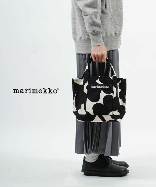 marimekko(マリメッコ)コットンキャンバス ウニッコ柄 トートバッグ