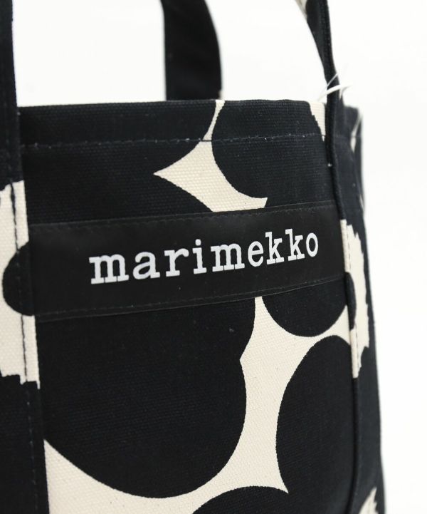 marimekko(マリメッコ)コットンキャンバス ウニッコ柄 トートバッグ