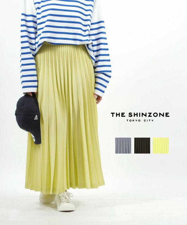 THE SHINZONE(ザ シンゾーン), プリーツスカート ロングスカート PLEATS SKIRT