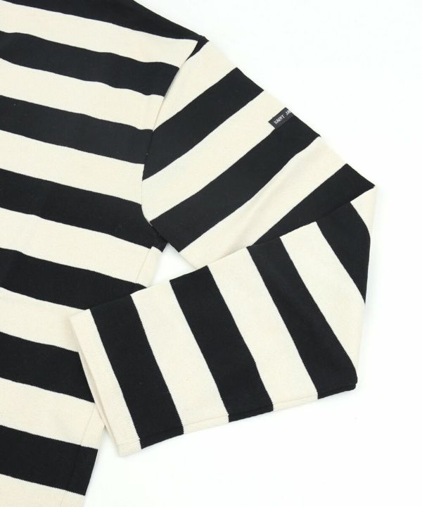 SAINT JAMES(セントジェームス)メンズ コットン ワイドボーダー ボート