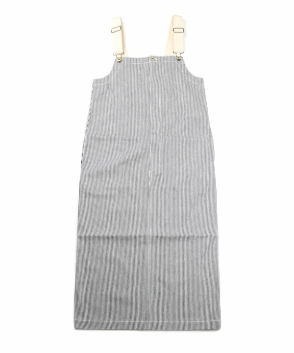 UNIVERSAL OVERALL(ユニバーサルオーバーオール), コットン ヒッコリー ジャンパースカート HICKORY JUMPER SKIRT