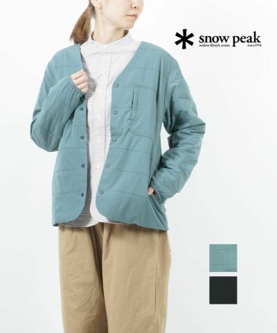 Snow Peak(スノーピーク) Vネック インサレーション 中綿ジャケット 