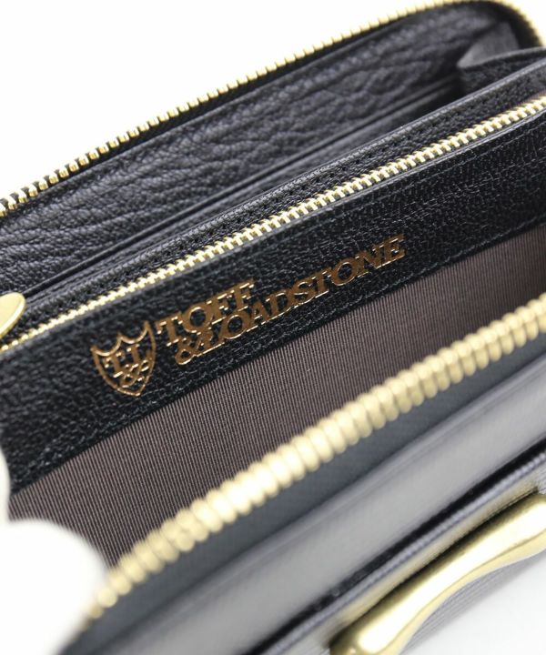 TOM FORD ラウンドジップ 長財布 グレインカーフレザー