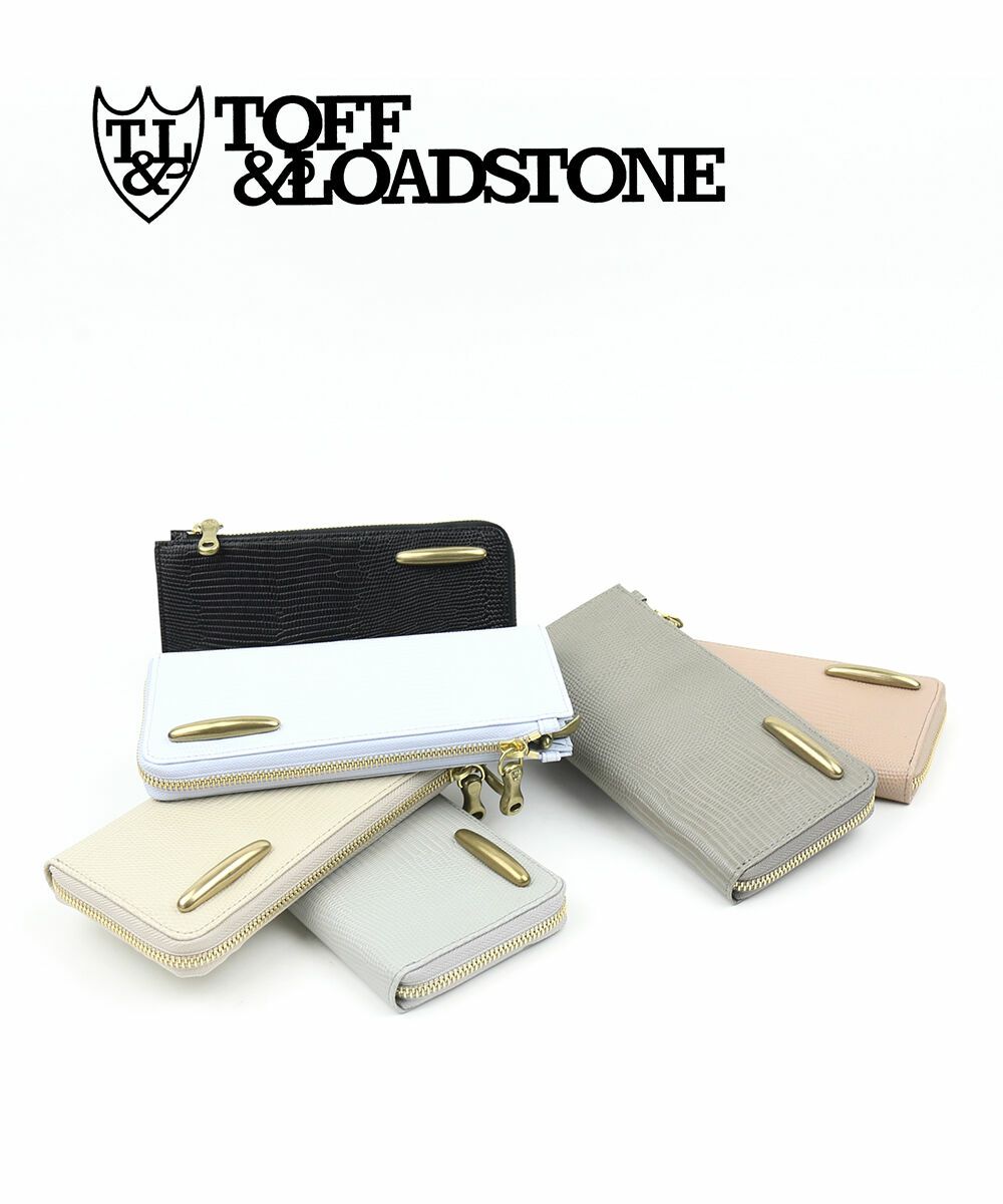 TOFF&LOADSTONE(トフ&ロードストン)リザード型押しレザー ラウンド 