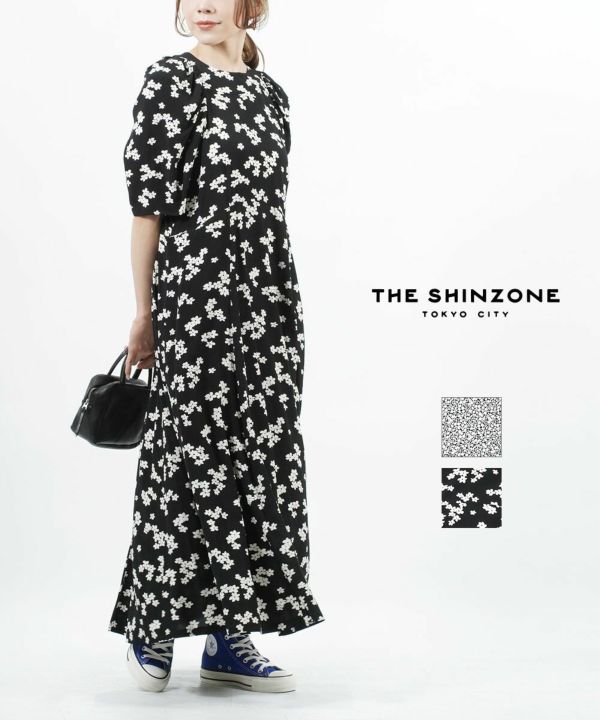 いつでもポイント10倍 シンゾーン the shinzone met dress 花柄