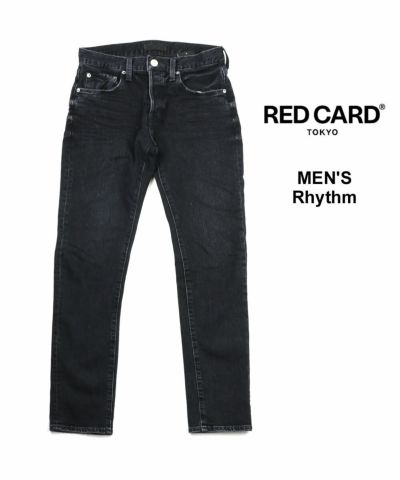 フローラル （極美品）REDCARD 71538WSシンクロニシティデニム 日本製 