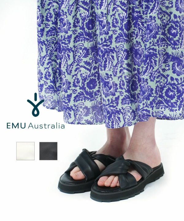 EMU Australia(エミュ オーストラリア), 厚底 シャークソールサンダル Silky