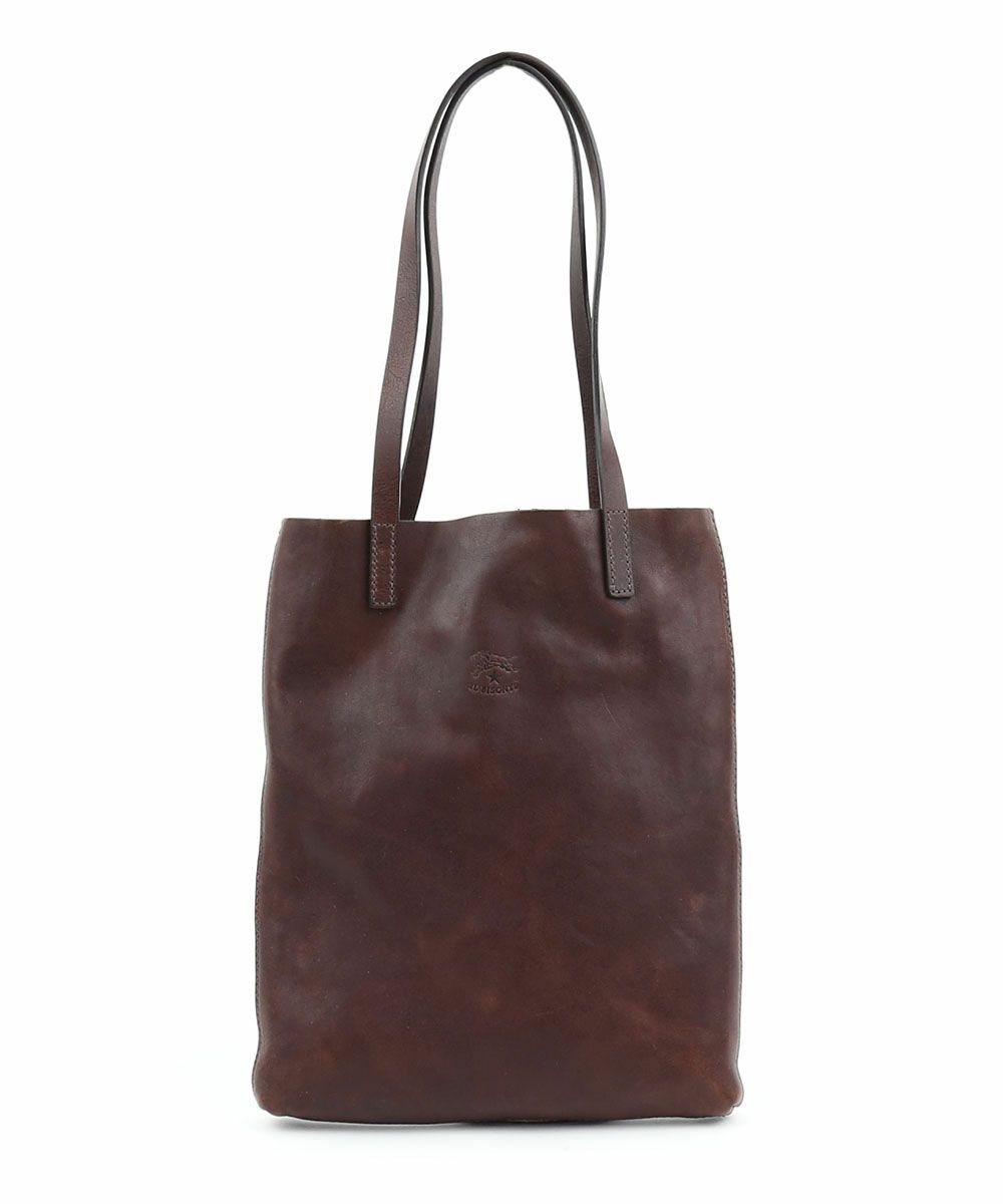 IL BISONTE(イルビゾンテ)ヴィンテージレザー スクエア トートバッグ  