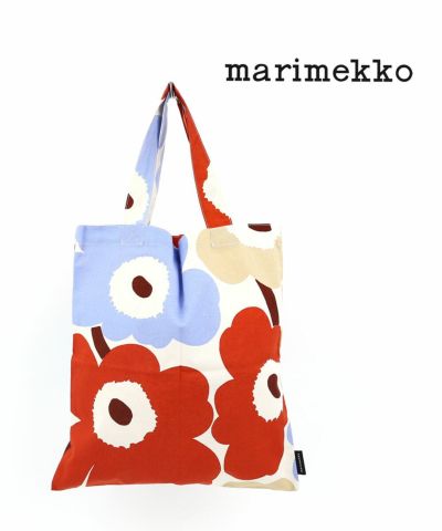 marimekko(マリメッコ)コットンリネン ウニッコ柄 トートバッグ エコ