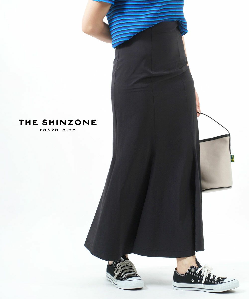 THE SHINZONE(ザ シンゾーン) ストレッチ マーメイドスカート ロング 