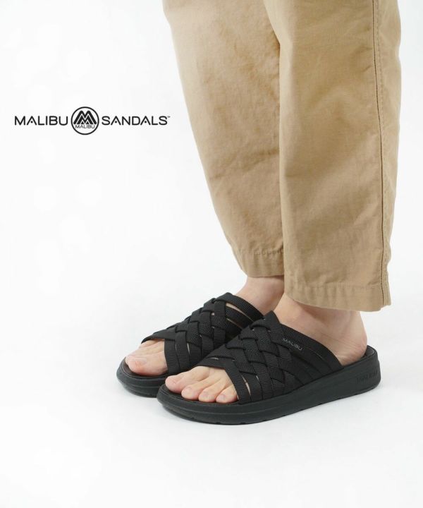 MALIBU SANDALS(マリブサンダルズ)メッシュ スライドサンダル スポーツ