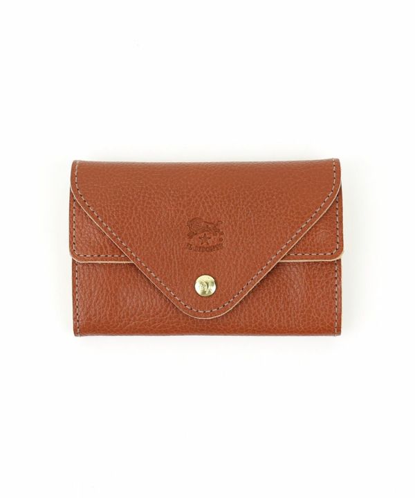 IL BISONTE(イルビゾンテ)レザー ダブルフラップ カードケース 名刺