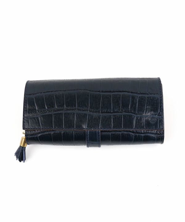 Felisi(フェリージ)クロコ型押し レザー コロコロロング 長財布 3005