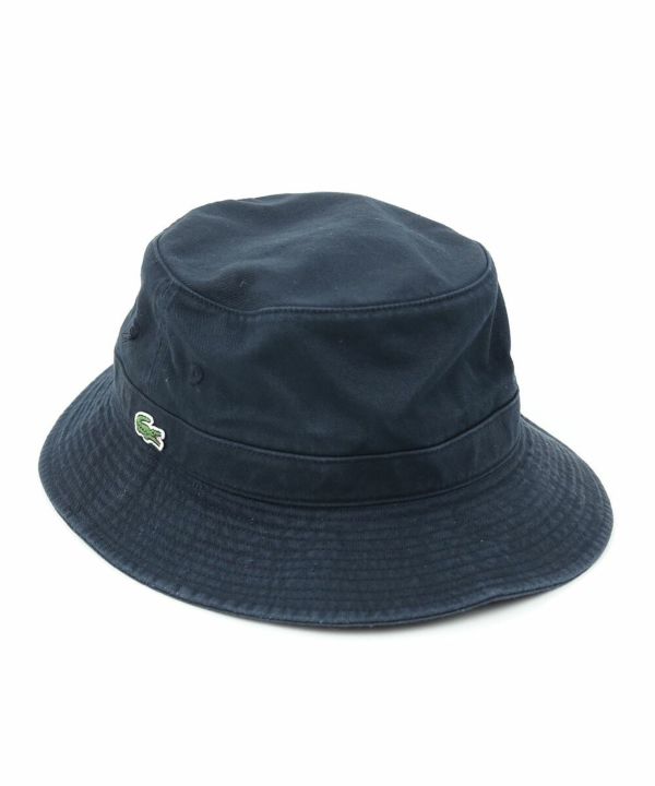 LACOSTE × SUPREME バケットハット ブラック 210.jpg