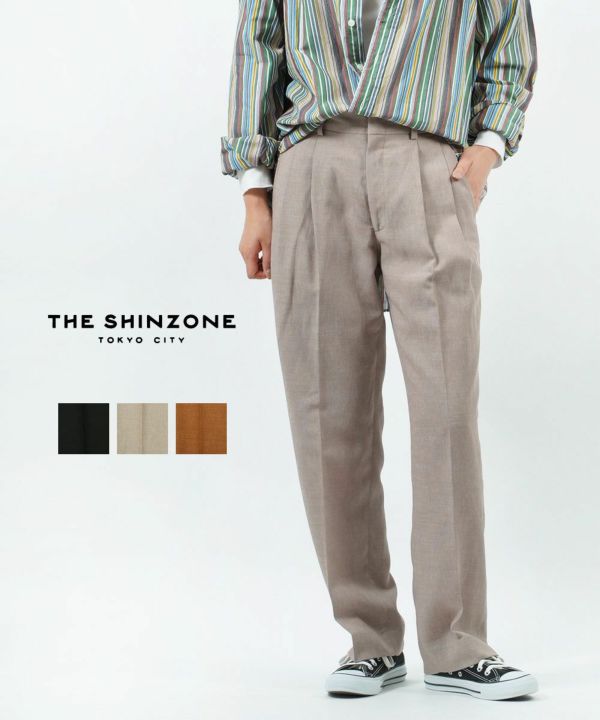 THE SHINZONE(ザ シンゾーン), メランジ クライスラーパンツ MELANGE CHRYSLER PANTS