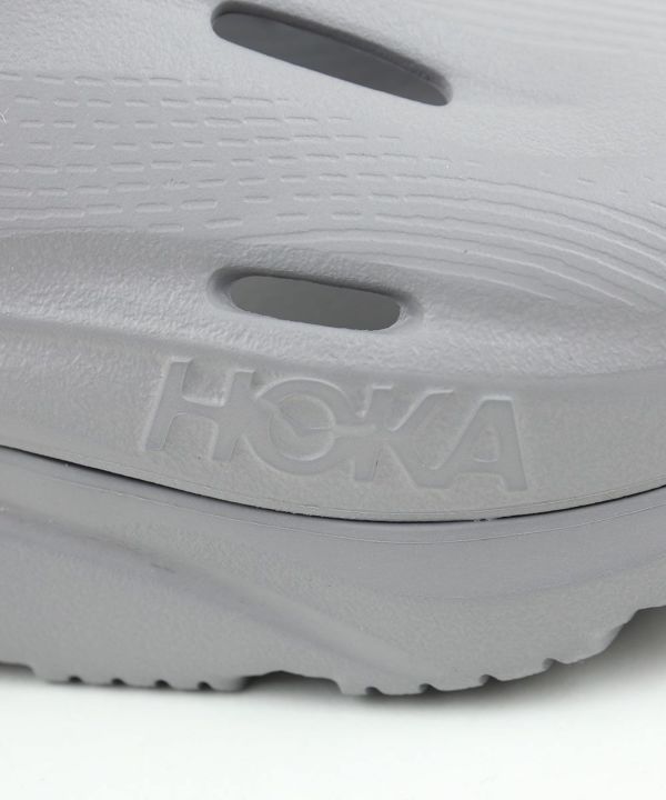 HOKA ONE ONE(ホカオネオネ), リカバリーサンダル スポーツサンダル ブラック グレー リラックス シンプル 23cm 24cm 25cm  26cm 27cm 28cm リカバリーサンダル ORA RECOVERY SLIDE 3 オラリカバリースライド3